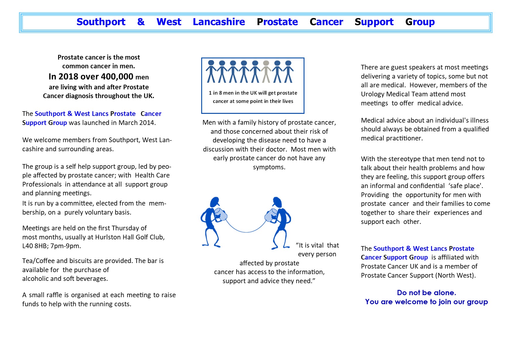 S&WLPCSG Leaflet