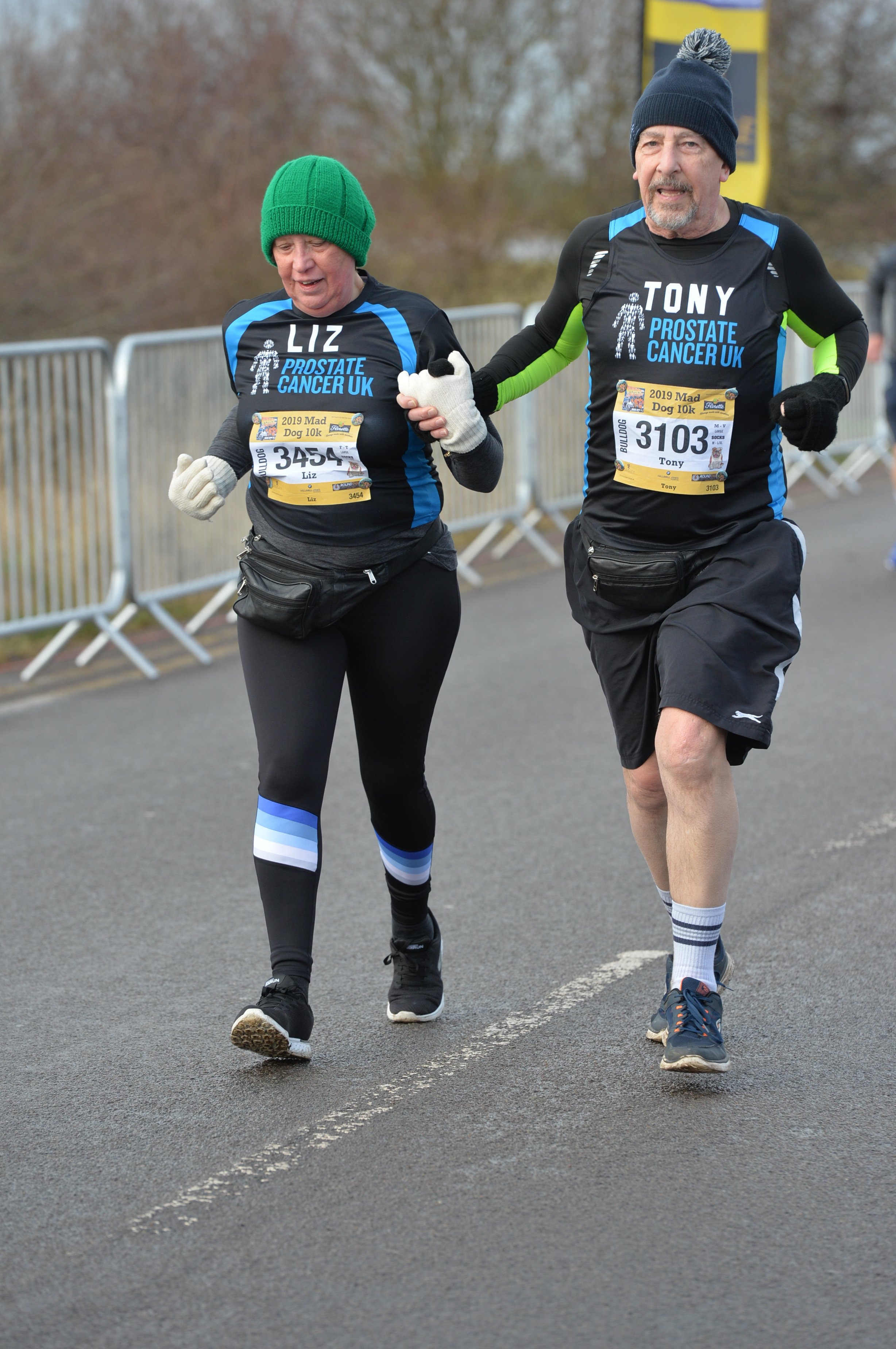 Nearing the finish